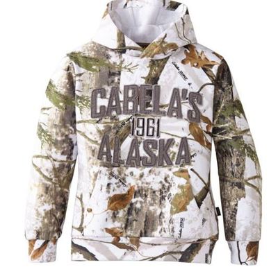 snow camo pullover