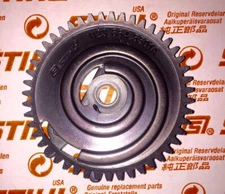 Stihl chain tension gear tool-less adjust 1123 660 3001  NEW OEM  