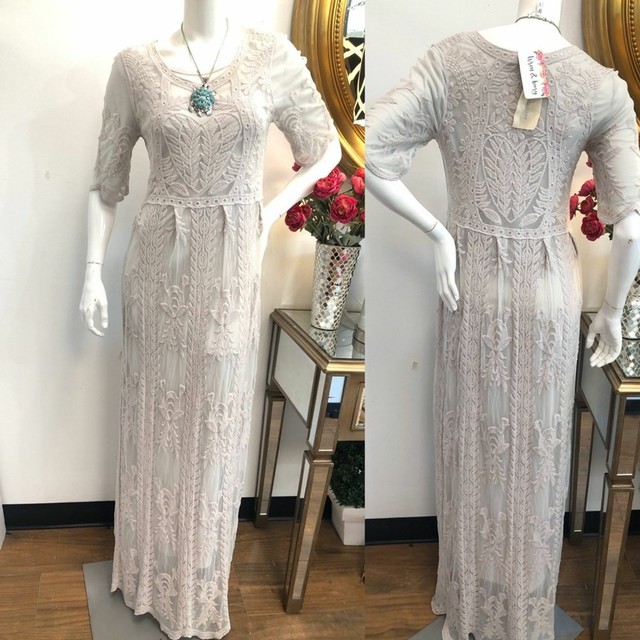 orange creek maxi dress