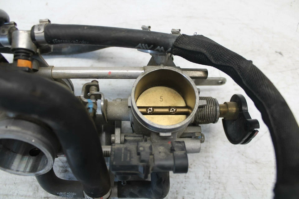 12 INYECTORES DE COMBUSTIBLE PRINCIPALES DUCATI MONSTER 796 / CUERPOS DEL ACELERADOR BB276 Foto 3 de 4