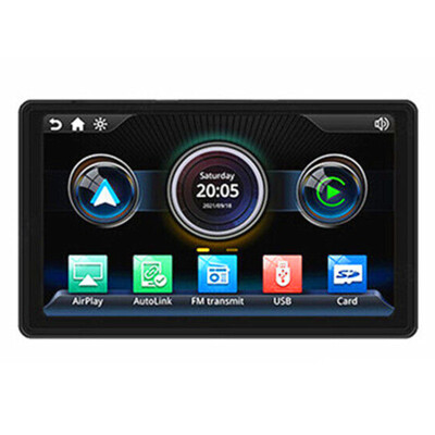 Double 2 Din 7  Car Stereo Touch Screen Car Radio Apple CarPlay Android Auto BT_
