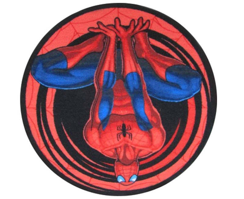 Tappeto Da Cameretta Spiderman - 95x133 Cm, Per Bambini, Arredo Colorato E Sicuro - 2