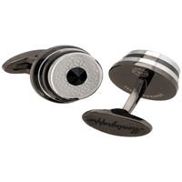 Montegrappa Montegrappa Stairway Gunmetal Pvd Cufflinks Idspclpl Italian Made on sale Montegrappa Montegrappa Stairway Gunmetal Pvd Cufflinks Idspclpl Italian Made on sale