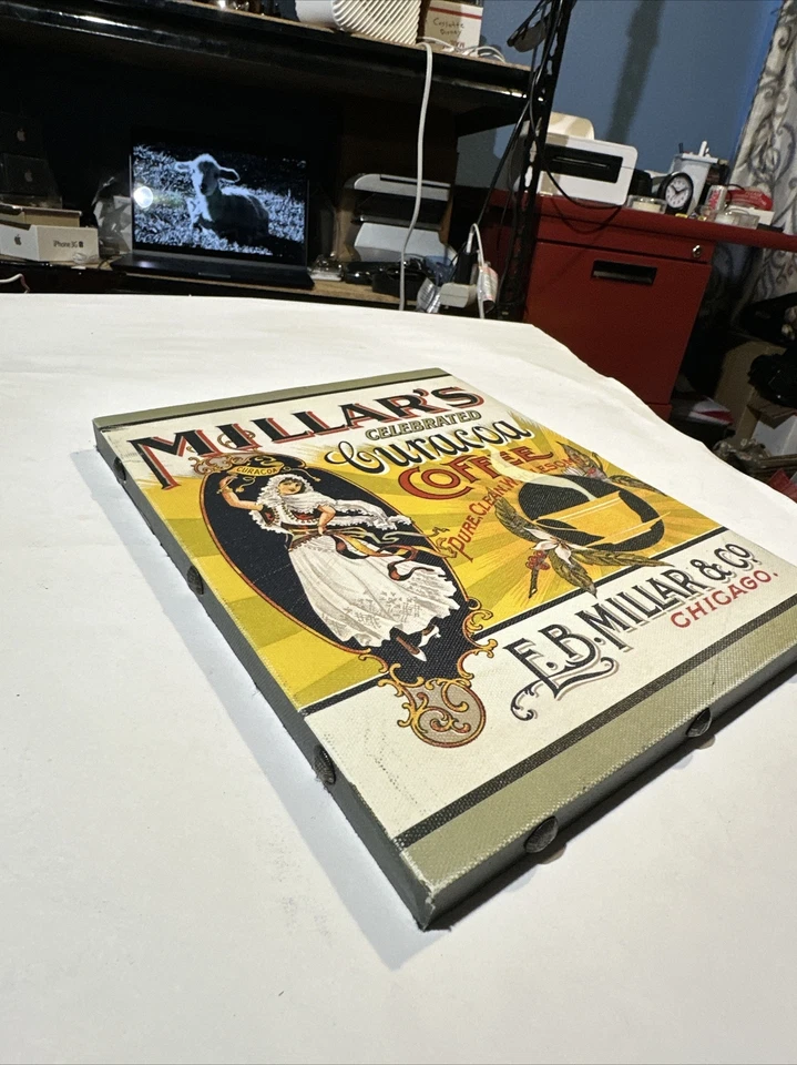 MILLAR'S CELEBRATED CURACOA COFFEE IMAGE 8" X 10" - Image 3 of 4