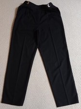 Liz Claiborne Collection Womens Size 10 Black Polyester Blend Dress Pants 23