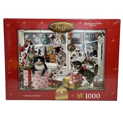 Coppenrath Christmas Kittens 1000 Piece Jigsaw Puzzle Die Spiegelburg Germany