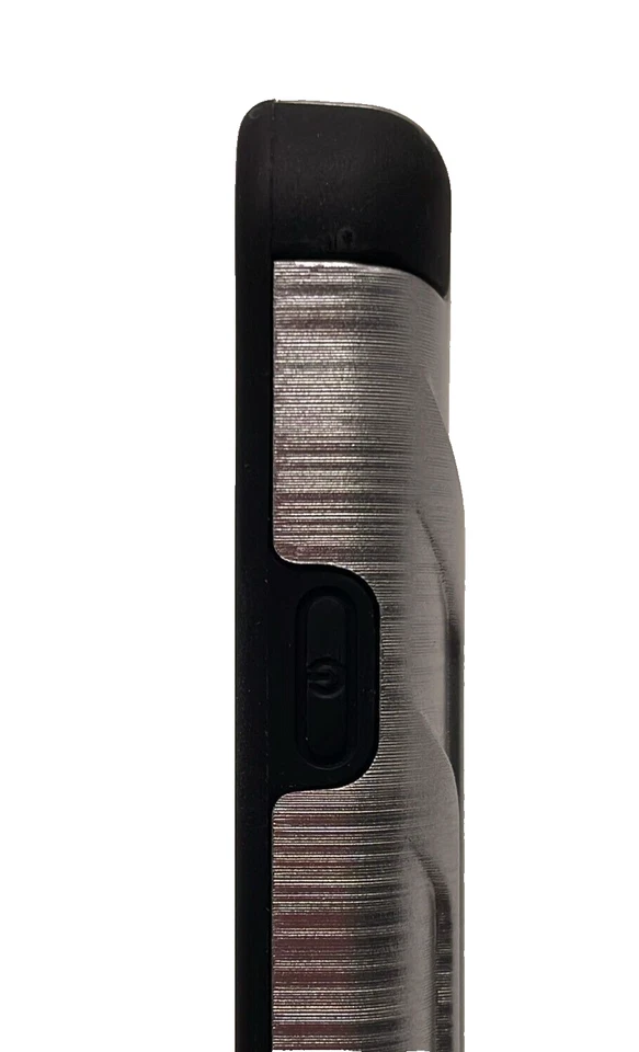 Funda de combate OrangeLabel Premium para LG Spree/Optimus Zone 3, plateada Foto 3 de 4