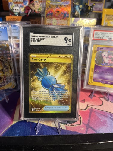 Rare Candy graded SGC 9 for sale on eBay