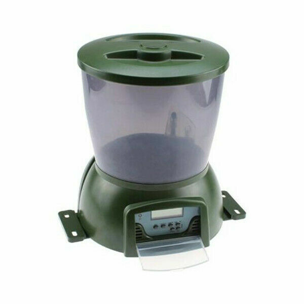automatic pond fish feeder