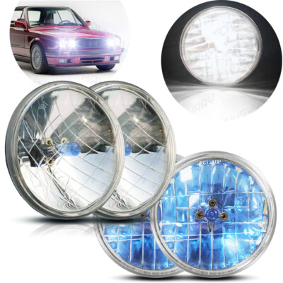 4X fit GMC C15/C1500 1961-1972 Pickup C2500 5.75'' 5-3/4'' Round LED Headlights