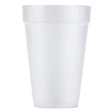 Dart Small J Style Foam Cup White 12 oz. | 1000/Case