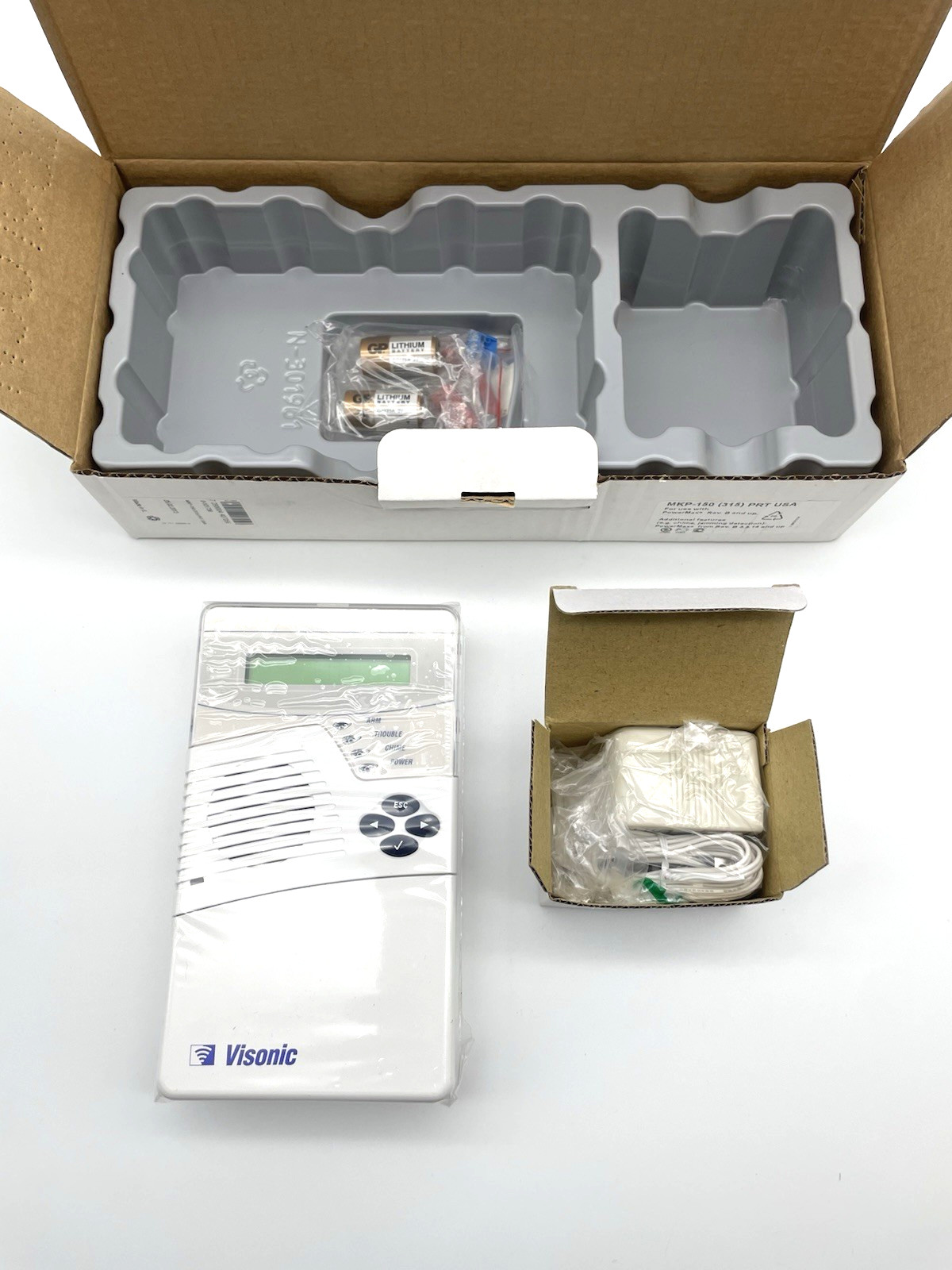 Visonic MKP-150 2-Way Wireless Keypad w/ User Manual - Open Box