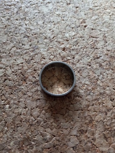 STAINLESS STEEL FASHION RING SIZE 7.5 (73) - Picture 5 of 5
