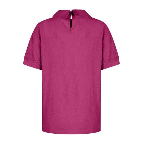 Women's Cotton Linen Tee Blouse Summer Lightweight Blouse Tops Casual T-Shirt - Picture 11 of 42