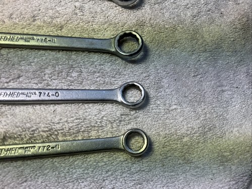 Lot Of 5 Vintage Thorsen USA SPEED-HED-Combination Wrenches 3/8” - 5/8” -Rare - Picture 7 of 9