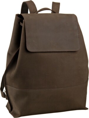 saddle leather backpack