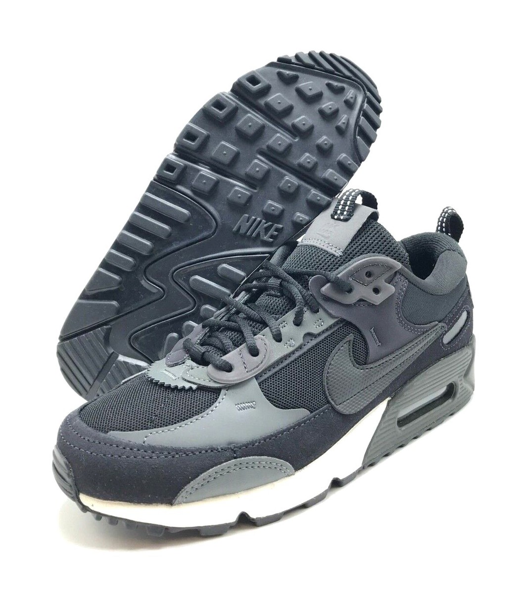 Size 7 - Nike Air Max 90 Futura Black Iron Grey W for sale online