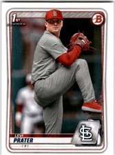 2020 Bowman Draft #BD-125 Levi Prater