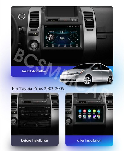 Fit For Toyota Prius 2003-2009 Multimedia Player Radio Mirror Link HD Android 14 - 第 3/19 張圖片