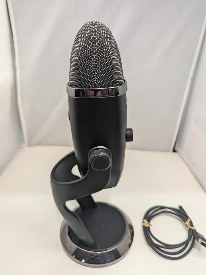 Blue Microphones Yeti X USB Microphone Black Tested Working In Box