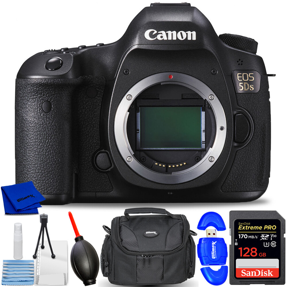 ★良品★ キヤノン CANON EOS 5Ds ボディ SS1259 #1868 Canon EOS 5D S 5DS DSLR Camera (Body Only) - 7PC Accessory Bundle
