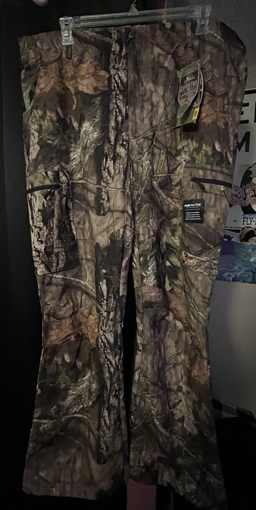 Mossy Oak Break Up Country Camo Water Repellent Pants for Men 2XL NWT