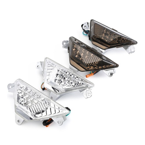 For KAWASAKI Ninja 300 250 400 650 1000 ZX6R LED Turn Signals Lights Front Lamps - Foto 2 di 23