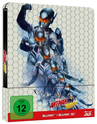 MARVEL --- ANT-MAN AND THE WASP --- LIMITED STEELBOOK EDITION / 3D + 2D --- NEU