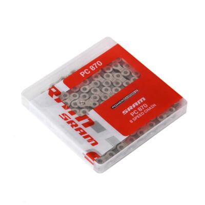 Sram PC-870 7/8-fach Rennrad / Mountainbike 114 Gliederkette 