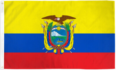 Ecuador Flag 2x3ft Flag of Ecuador Ecuadorian Flag 2x3 House Flag