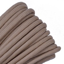 Light Tan 550 Paracord - 50 Feet - USA Made - Veteran Owned Seller