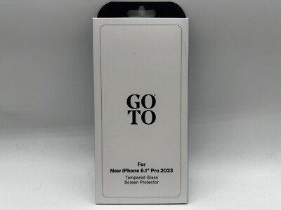 GoTo Tempered Glass Screen Protector for iPhone 15 Pro 6.1'' BRAND NEW!