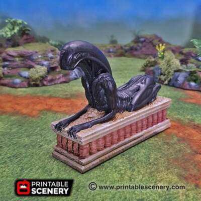 Alien Sphinx - 15mm 28mm 32mm 42mm Alien Sphynx Brave New Worlds New Eden Terrai