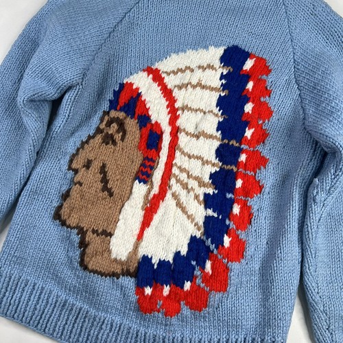 VINTAGE COWICHAN SIWASH SWEATER WOOL 
