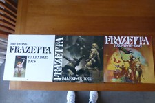 3 Frank Frazetta calendars (1978, 1979, 1980) plus Fantastic Art book