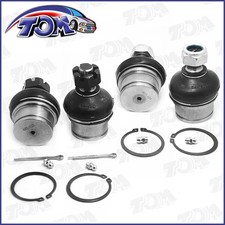 Brand New 4pcs Upper Lower Ball Joints Dana 44 Front Axle 4x4 Dodge Ford Chevy