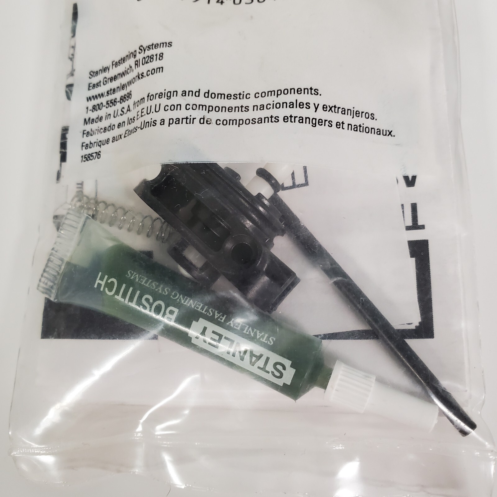 STANLEY BOSTITCH TVBTSX TRIGER VALVE KIT FOR BT125 BT200 & SX150 BRAD