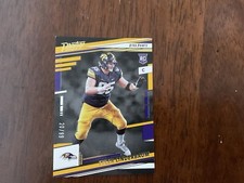 tyler linderbaum rookie Card /99 Yellow 