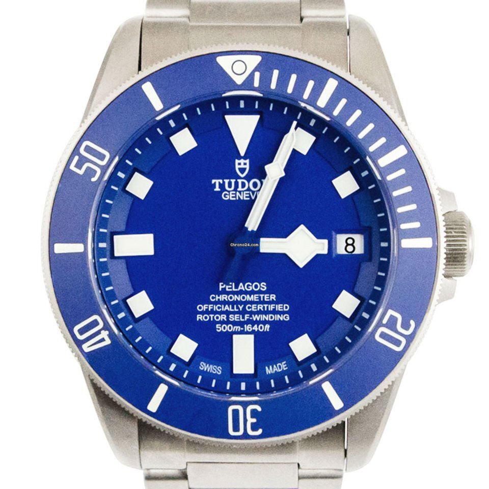 Tudor Pelagos Blue dial Mens watch 42 M25600TB-0001 | eBay