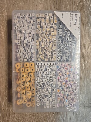 Craft Mixed Alphabet Beads Mix by Bead Landing 