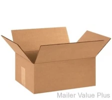 100 - 12 x 9 x 4 Shipping Boxes Packing Moving Storage Carton 12x9x4 Mailing Box