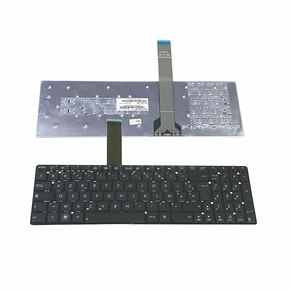 Clavier AZERTY français pour PC portable Asus R700V et R Series noir