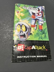 Decapattack (Sega Genesis, 1991) Authentic Tested Complete
