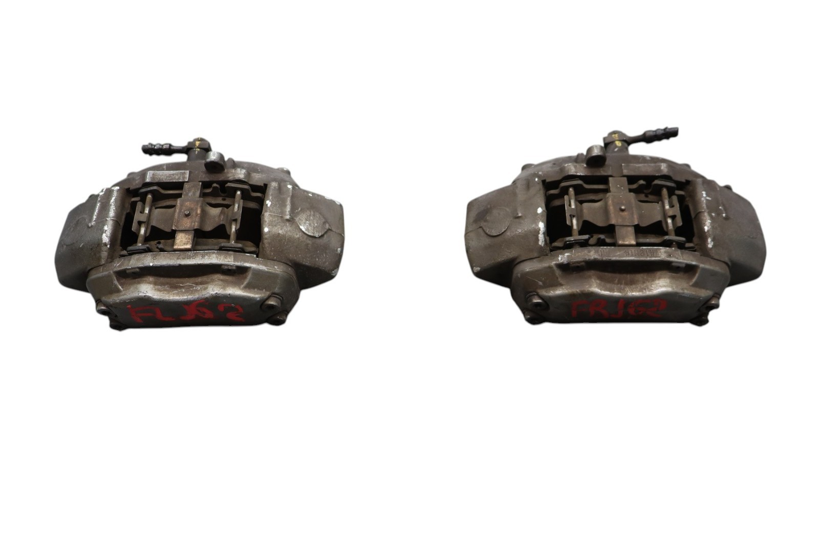 04-17 Maserati Quattroporte Front Left & Right Side Brake Caliper Set Of 2 Oem