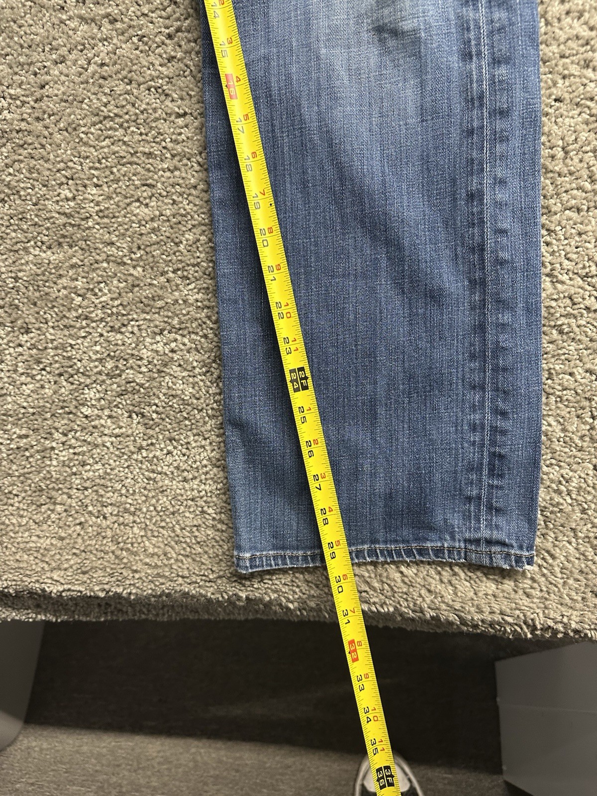 AG Adriano Goldschmied Jeans Mens 36x32 Blue The Protege Straight Leg Denim USA thumbnail 8