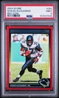2024 Panini Score Football Red Zone Shaun Alexander #261 PSA 9