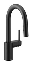 Moen 5965 Align 1.5 GPM 1 Hole Pull Down Bar Faucet - Black