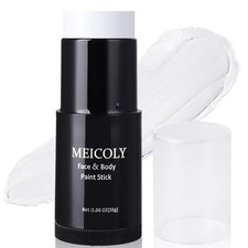 Clown White Face Body Paint Stick 1.06 Oz ,Foundation Cream Makeup,Face Paint fo