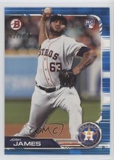 2019 Bowman Blue 37/150 Josh James #87 0o6v