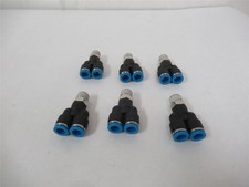 254684 New-No Box; Festo QSY 1/4-8 Lot-6 Push-In-Y 8mm Tube - Male thread R1/4